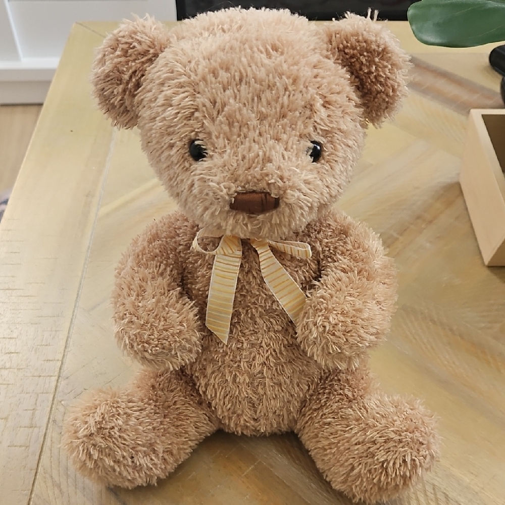 Vintage Carter's Child Of Mine Musical Teddy Bear Stuffed Plush 9" Wind Up